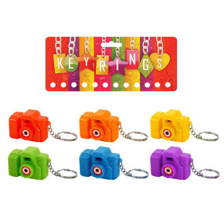 PORTE-CLÉS APPAREIL PHOTO VISIONNEUSE (12 pcs)