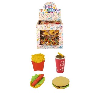 Mix Gommes Snack / Fast Food en présentoir (108 pcs)