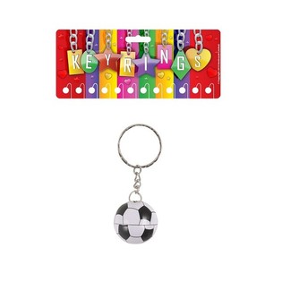 Porte-clés de Football en Métal (12 pcs)