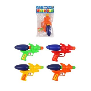 PISTOLET À EAU, LONG. 19,5 CM (Lot de 12)