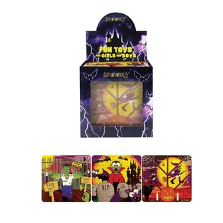 PUZZLE – HALLOWEEN, 13 x 12 cm. EN PRÉSENTOIR (108 pcs)