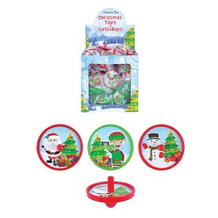 TOUPIES DE NOËL EN PRÉSENTOIR (60 pcs)
