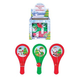 KERSTMIS - JEU DE RAQUETTE NOËL EN PRÉSENTOIR (96 pcs)