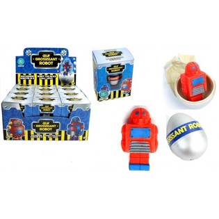 ŒUFS DE ROBOT À GRANDIR EN PRÉSENTOIR (12 pcs.)
