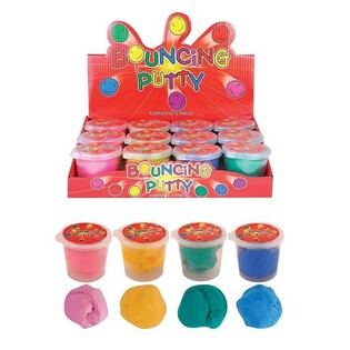 Bouncing Putty en Présentoir (12 pièces)
