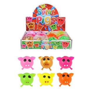 Balles Splash Cochons en Présentoir (12 pcs)
