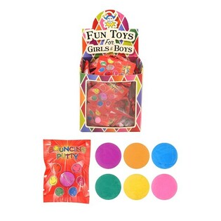 PÂTE REBONDISSANTE (BOUNCING PUTTY) EN SACHETS CADEAUX (60 pcs)