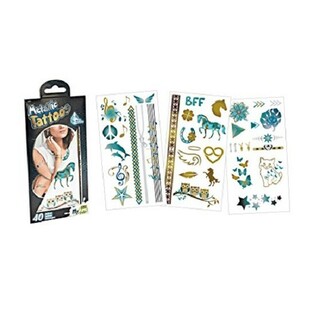 REVELL - TATOUAGES M&Eacute;TALLIQUES FILLES (6 Pi&egrave;ces)