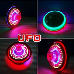Toupies UFO Lumineuses à LED (48 pcs)