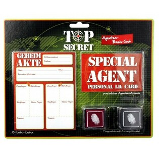 TOP SECRET &ndash; AGENT SP&Eacute;CIAL, KIT D'EMPREINTES (12 pcs)