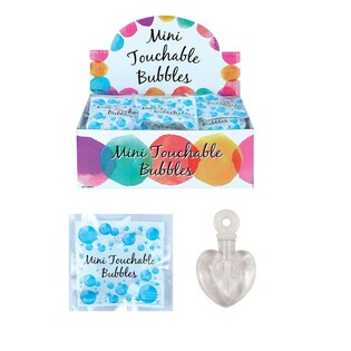 MINI BULLES DE SAVON MARIAGE EN PRÉSENTOIR (48 pcs)