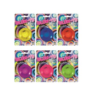 Yo-Yo Lumineux Glow avec Lumière (36 pcs)