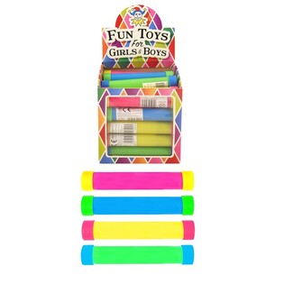 TUBES SONORES, 13.5 CM EN PRÉSENTOIR (30 pcs)
