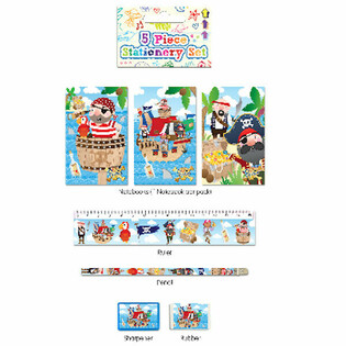 KIT D'ÉCRITURE PIRATE 5 PIÈCES (24 pcs.)