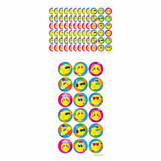 STICKERS RIGOLOS – SMILEY 18 STICKERS PAR FEUILLE (10 pcs.)