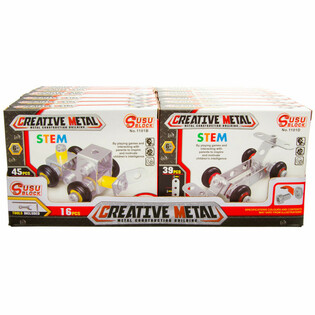 CONSTRUIRE VOTRE PROPRE V&Eacute;HICULE EN M&Eacute;TAL (16 pcs.)