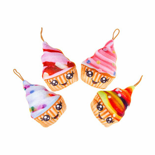CUPCAKE EN PELUCHE - 13 cm (36 pièces)