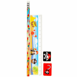 Set de Dessin Pirate 4 Pièces (24 pcs)