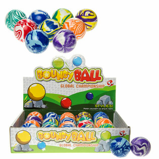 Mix de Balles Rebondissantes Ø 4,3 cm en Présentoir (20 pces)