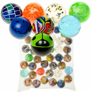 MIX Balles Rebondissantes Ø 4,5 cm (40 pcs)