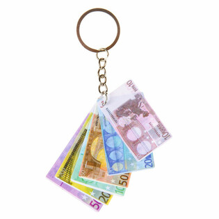 PORTE-CLÉS BILLETS D'EURO (48 pcs.)