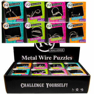 CASSE-TÊTE IQ EN MÉTAL (24 pcs)