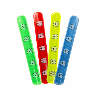 BRACELET À CLAQUER AVEC MOTIF DENTS (36 pcs.)