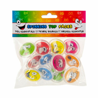 Toupies Smiley (12 pièces)