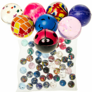 Mélange de Balles Rebondissantes Ø 3,2 cm (50 pcs)
