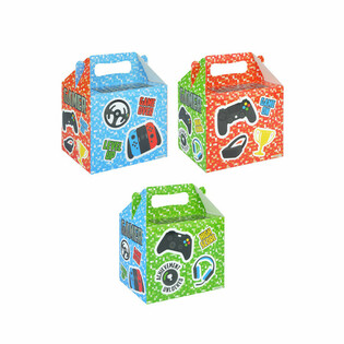 BOÎTE MENU – GAMER – 14 x 9.5 x 18 cm (24 pcs)