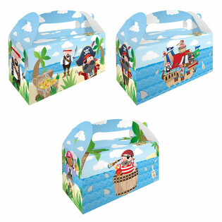 Boîte Menu Pirate – 22.5 x 9.5 x 18 cm (12 pcs)