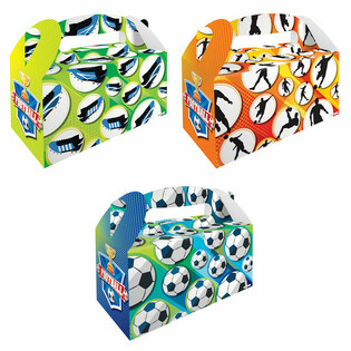 Boîte Menu Enfant Football – 22,5 x 9,5 x 18 cm (12 pcs)