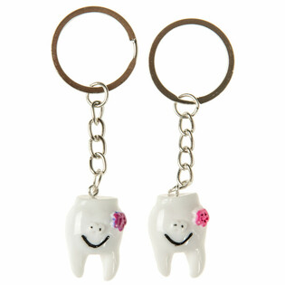 PORTE-CLÉS DENTS (48 pcs)