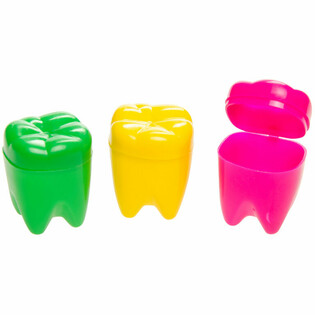 BOÎTE À DENTS MOLAIRE COLORÉE (12 pcs.)