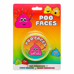 Slime P&acirc;te &agrave; Prout &Eacute;motic&ocirc;ne Caca sur Carte (12 pcs)