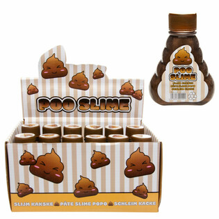 Slime Caca en Bouteille en Présentoir (12 pcs)