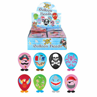 TÊTES DE BALLONS – MODÈLE : PIRATES (240 pcs)