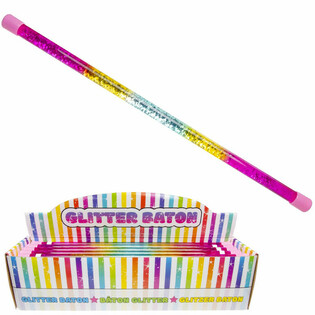 Bâton à Paillettes Arc-en-ciel en Présentoir (36 pcs.)