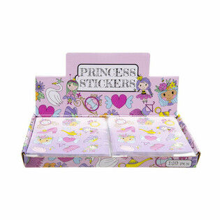 AUTOCOLLANTS FUN – MODÈLE : PRINCESSE (120 pcs)