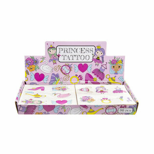 Tatouages Fun - Princesses (96 pièces)