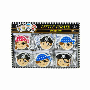 Gommes Pirates en Présentoir (30 pièces)