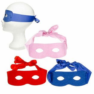 MASQUE DE SUPER-HÉROS - COULEURS MIXTES (24 pièces)