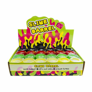 PETIT SLIME COLORÉ EN PRÉSENTOIR (24 pcs.)