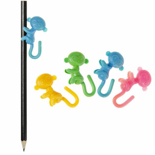 DÉCORATION DE CRAYON - MODÈLE : SINGE (12 pcs)