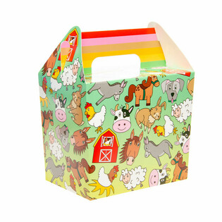 Boîtes Menu Ferme / Boîtes à Surprise (12 pcs)