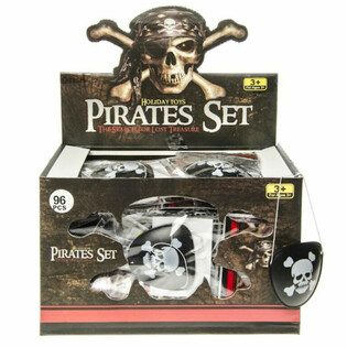 Caches-œil de Pirate en Présentoir (96 pièces)
