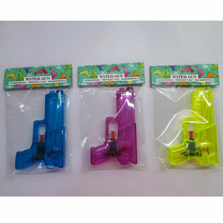 Pistolet à eau 15 cm - Couleurs assorties (12 pièces)