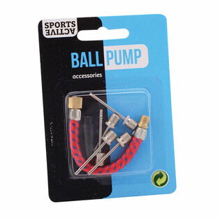SPORTS ACTIVE - SET D'ACCESSOIRES POUR POMPE À BALLONS 7 PIÈCES