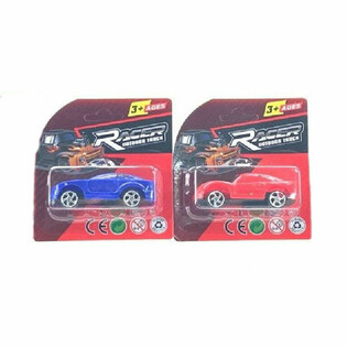 Mélange de Voitures de Sport Pull Back sur Blister (24 pcs)
