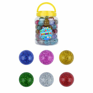 Balles Rebondissantes Pailletées Ø3,3cm (72 pièces)
